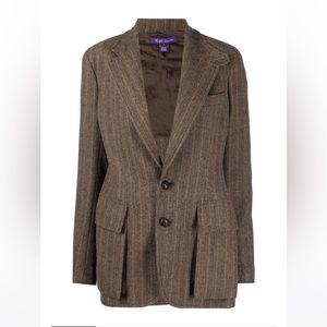 Ralph Lauren Collection Preston Herringbone Jacket, Size 2